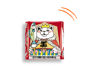 チロルチョコ〈3月のライオン抹茶大福〉