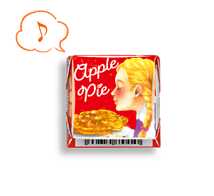 チロルチョコ〈アップルパイ〉