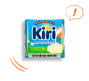 チロルチョコ〈クリームチーズチョコ〉