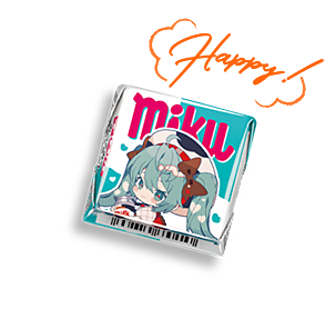 チロルチョコ〈みっくみくみるくミント〉