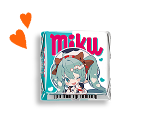 チロルチョコ〈みっくみくみるくミント〉