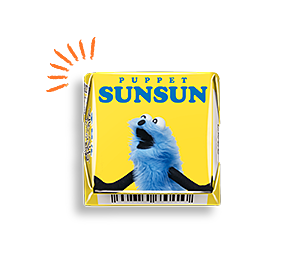 チロルチョコ〈パペットスンスン〉