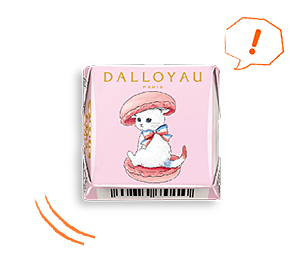 チロルチョコ〈ダロワイヨあまおうニャカロン〉