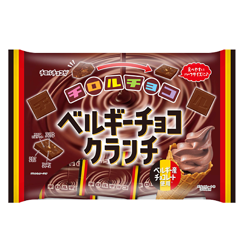 チロルチョコ<ベルギーチョコクランチ>