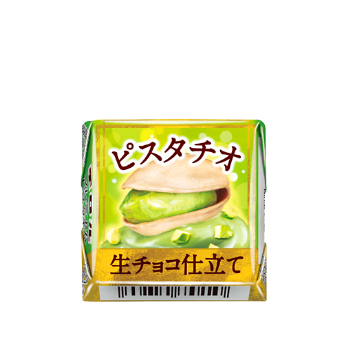 チロルチョコ〈プレミアムピスタチオ　生チョコ仕立て〉