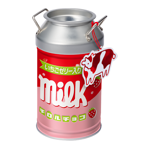 いちごミルク缶