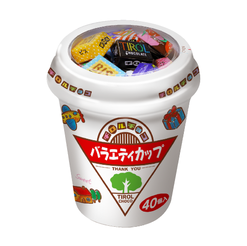 チロルチョコ〈バラエティカップ〉