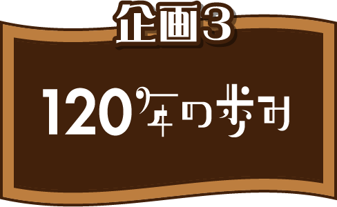 企画3 120年の歩み