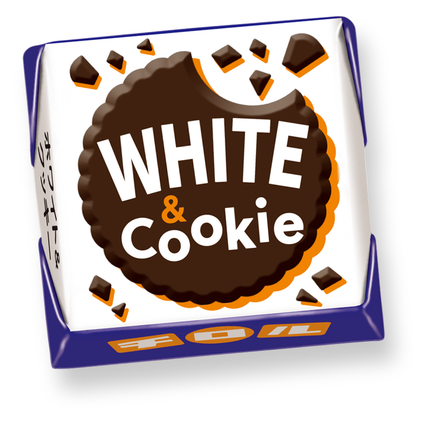 チロルチョコ ホワイト&クッキー